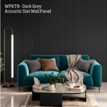 Acoustic Wall Panel Dark Grey