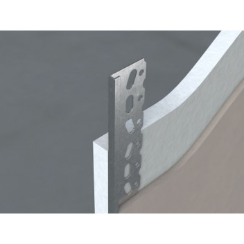 Galv 3mm Dry Wall Stop Bead 3.0m