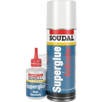 Soudal Superglue Duo Kit (Mitre Kit)