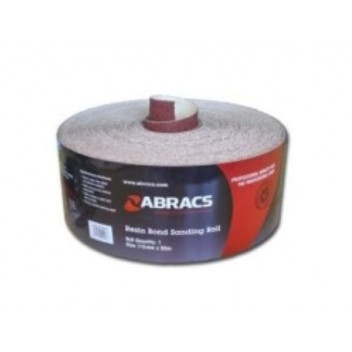 Abracs Sandpaper Roll 40 Grit 115mm x 5m