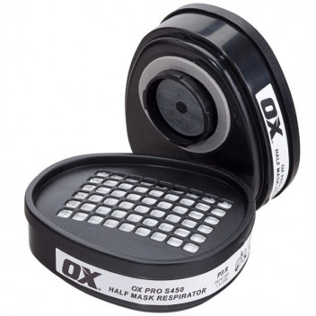OX S450 Twin Filter Cartridges - P3 Filter