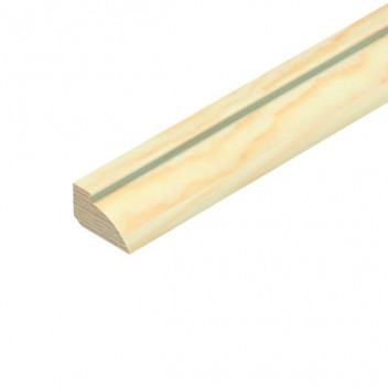 Pine Glass Bead 15mm x 9mm x 2.4m TM572