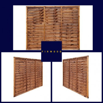 Grange Superior Lap 1.5m Pressure Treated Brown